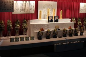 校祖71回忌並びに前学院長追悼式