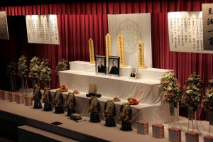 令和8年3月3日(火）校祖73回忌並びに前学院長追悼式